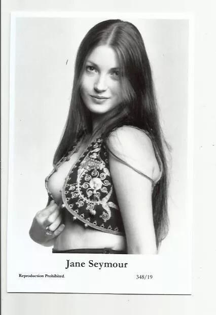 (B1) Jane Seymour Swiftsure Photo Postcard (348/19) Filmstar Pin Up Glamor
