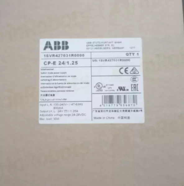 1pc ABB guideway switching power supply CP-E 24/1.25 2