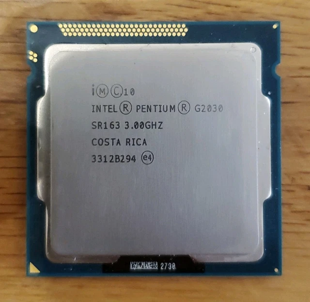 INTEL SR163 PENTIUM G2030 3GHz Dual Core Socket 1155 Ivy Bridge