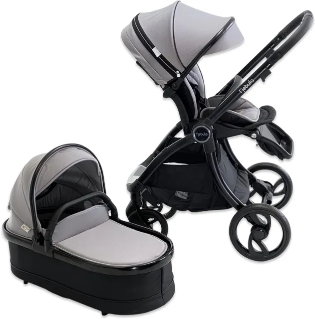 Nebula, by Venture Travel System, Foldable Pushchair, Reversible seat, Carrycot,