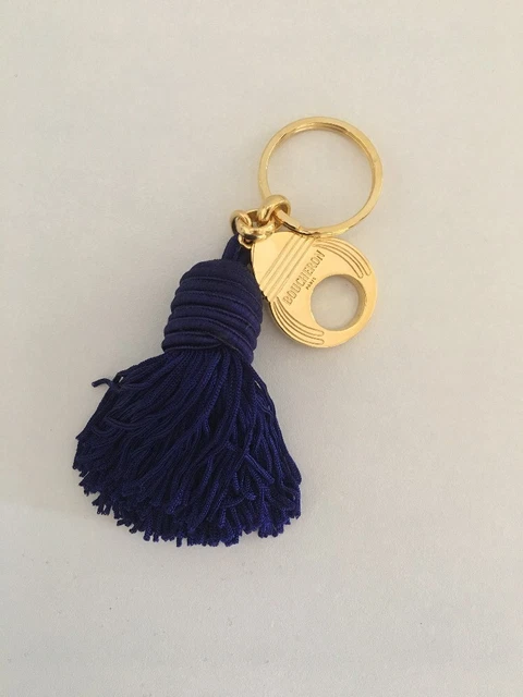 Porte-clés Boucheron Pompon - Bijou De Sac Bleu - Occasion