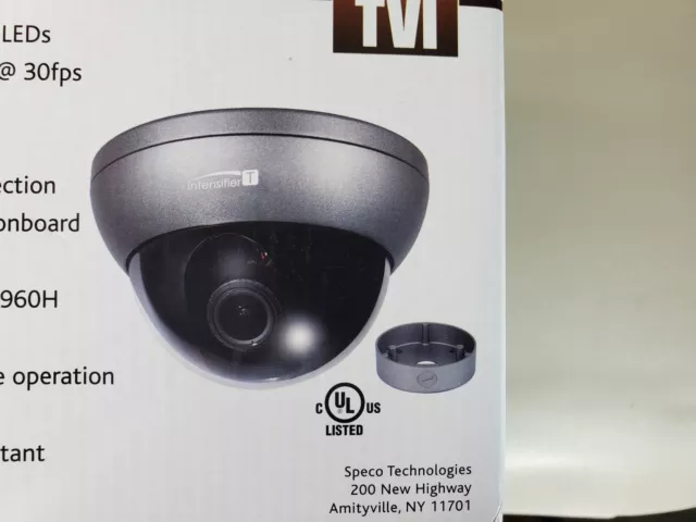 Speco Security Camera 2MP Outdoor Wired HD-TVI Dome Coax Model HT7246T 3