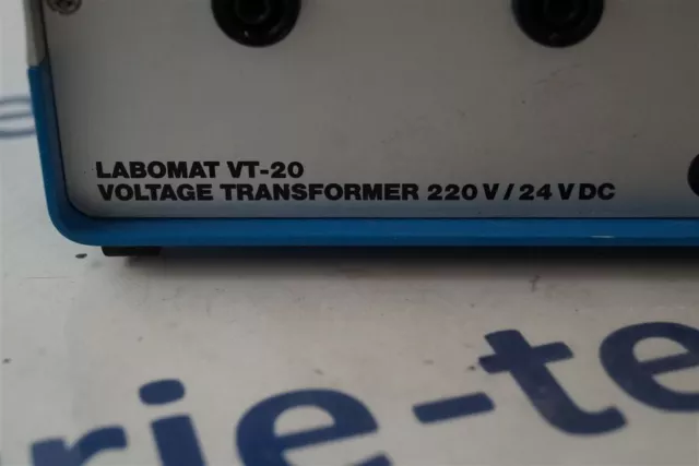 LABOMATIC LABOMAT VT-20 Voltage Transforme 220V 24 V Dc 2