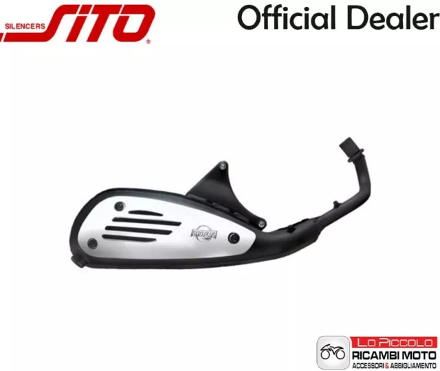 0748 MARMITTA SCARICO SITO PLUS VESPA PRIMAVERA 50 4V 4 stroke 2013-2023