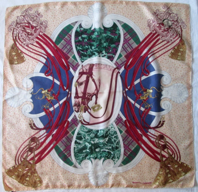 FOULARD CARRÉ DE Soie Esterel Vintage (FO089) EUR 30,00 - FR