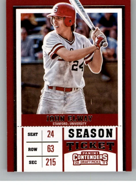 2017 Panini Contenders Draft Picks Season Ticket Baseball Cards Pick From List