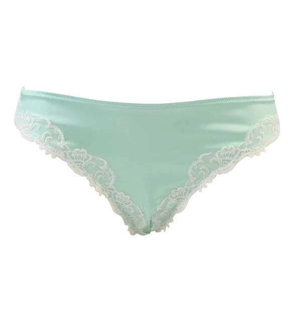 Shorty Lise Charmel Splendeur Soie Taille 1/S | Couleur Jade Menthe, Soie, Neuf Avec étiquettes