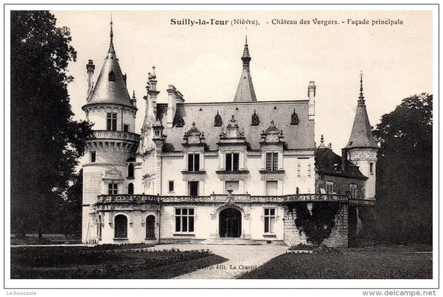 58 SUILLY LA TOUR --- chateau des vergers -- facade principale