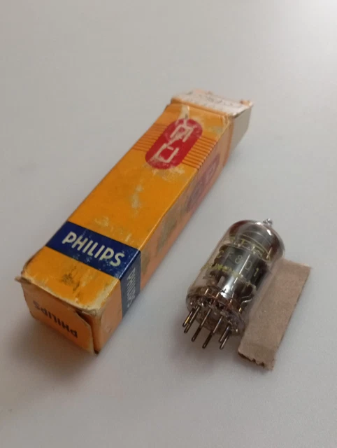 Tube électronique Philips EBF80 / EBF 80 - Lampe Radio TSF Neuve D'origine