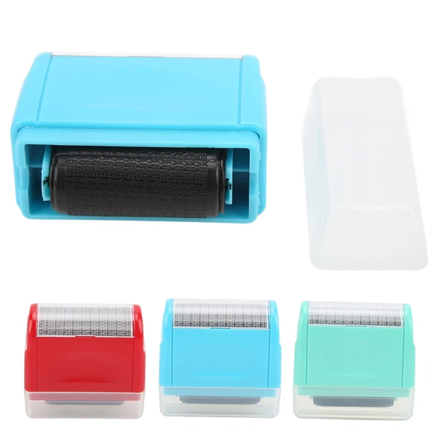 IDENTITY PROTECTION ROLLER Stamps Confidential Stamp ABS Material ...