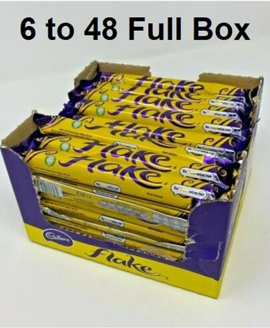 ORIGINAL CADBURYS MILK Chocolate Flake Bars Flakes Cadbury Kids Part to