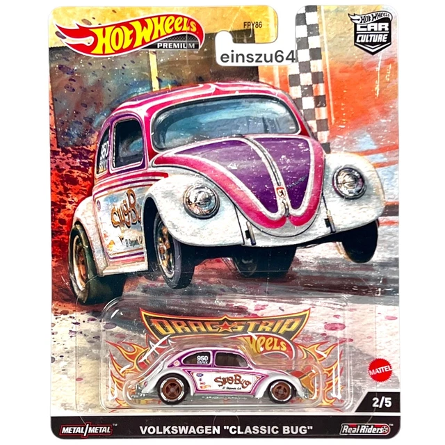 Hot Wheels 2023 - Drag Strip - Volkswagen Classic Bug - HCK23 - 1:64 Car Culture