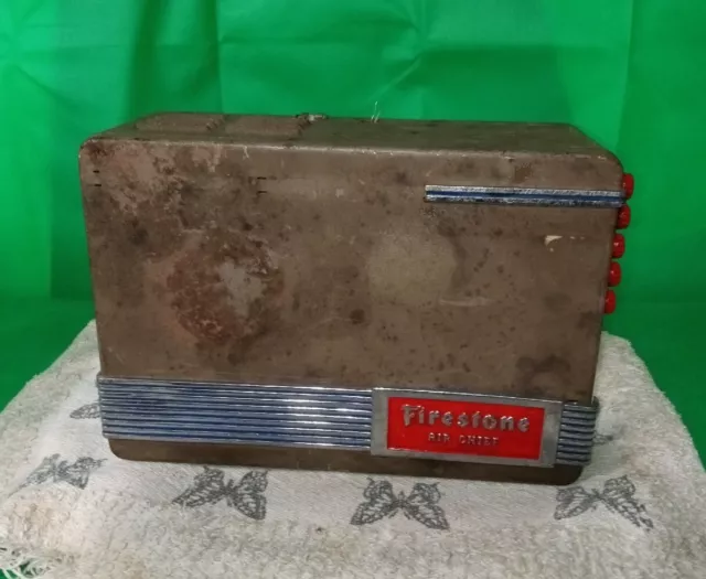 Vintage Rare Firestone Air Chief 1940s Vacuum Tube Car Radio Model S-7350-1 Code