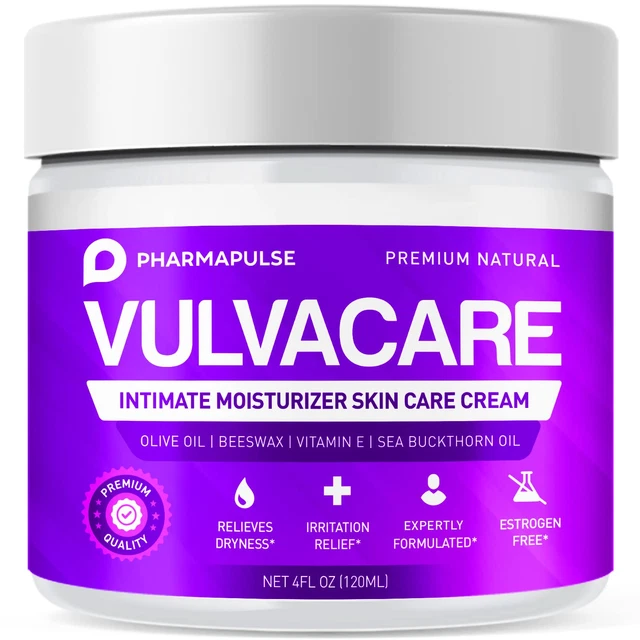 Hidratante vaginal orgánica Pharmapulse, crema de bálsamo vulva, cuidado íntimo de la piel, M