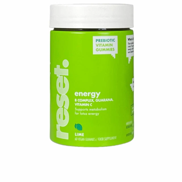 FOOD SUPPLEMENT RESET Energy Gums Lime 60 Units £28.69 PicClick UK