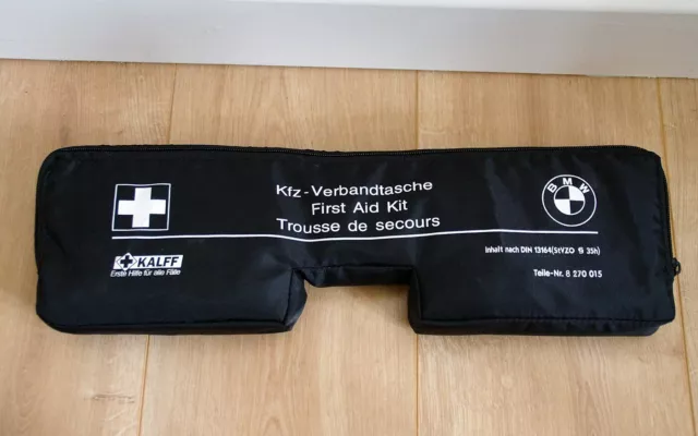 BMW 3 5 7 SERIES F30 E60 F10 F11 E65 E66 F01 First Aid Kit Emergency Kit Pouc...