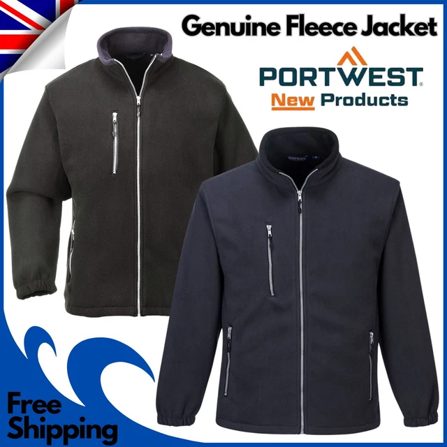 Polsini elasticizzati originali PORTWEST City pile pesanti tasche con cerniera antipillola