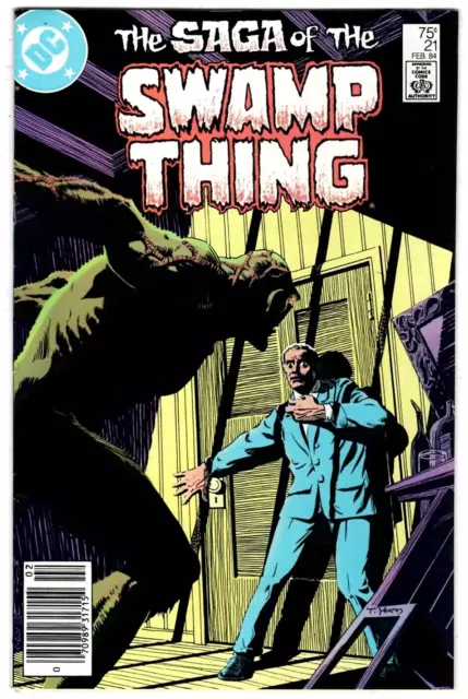 The Saga of The Swamp Thing # 21 D.C. 2/84 High Grade Key Issue  🛻