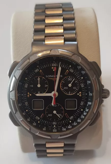 OROLOGIO UOMO QUARZO Longines Conquest Lega Titanio E Cinturino