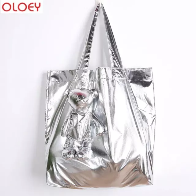 Shopping bag up to 15-20kg ECO Silver Coated Bear Cotton filling Waterproof