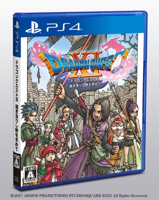 Dragon Quest X DQ X, offline normal PS4 Mint from Japan Region Free