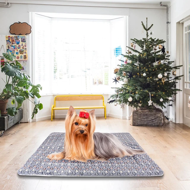 Super Warm Pet Bed Mattress Dog Cat Cushion Pillow Mat Blanket Soft Winter Large 11