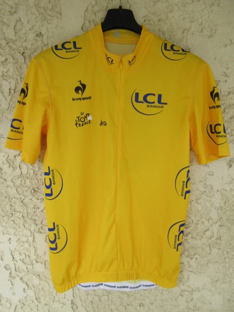 Maillot Cycliste Vintage Campitello - Années 70 - Tour De France - Jaune Taille L