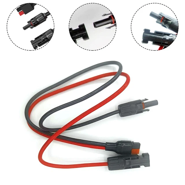 Conveniente conector de enchufe 10 AWG para cable Anderson para batería de almacenamiento de energía