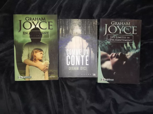 Graham joyce lot de 3 livres édition bragelonne