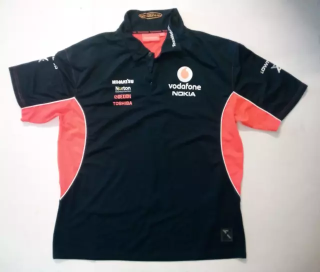 TeamVodafone (V8 Supercars Australia) Lowndes-Whincup Polo Shirt; Size 4XL.