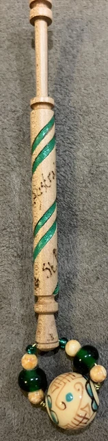 Lace Making Bobbin - St Patrick’s Day Australia 1999