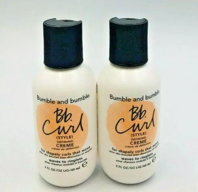 2* Bumble and Bumble Bb Curl Style Defining Creme 2 oz each New + Free Shipping