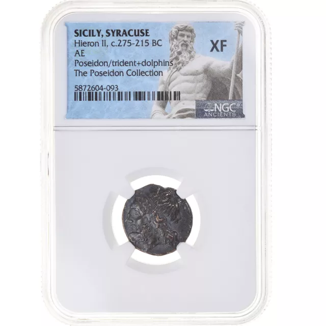 [#1065984] Monnaie, Sicile, Hieron II, Litra, 275-215 BC, Syracuse, Gradée, NGC,