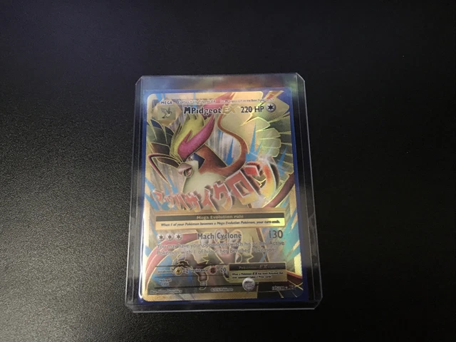 Mega Pidgeot EX 105/108 - XY Evolutions Full Art Pokémon Karte neuwertig/neuwertig