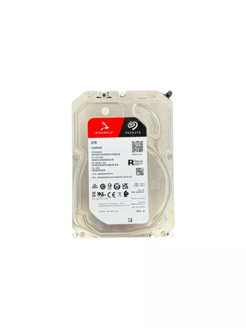 Seagate IronWolf 6TB 3.5" Sata NAS Hard Drives ST6000VN001