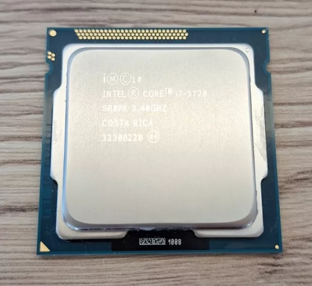 Intel Core i7-3770 (4x 3.40GHz) SR0PK CPU Sockel 1155