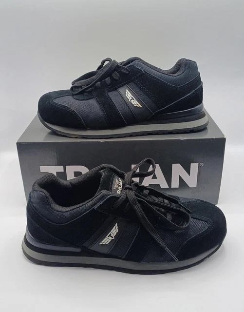 TROJAN ALECTRONA WOMEN Safety Trainers UK Size 6 Black Hard Toe