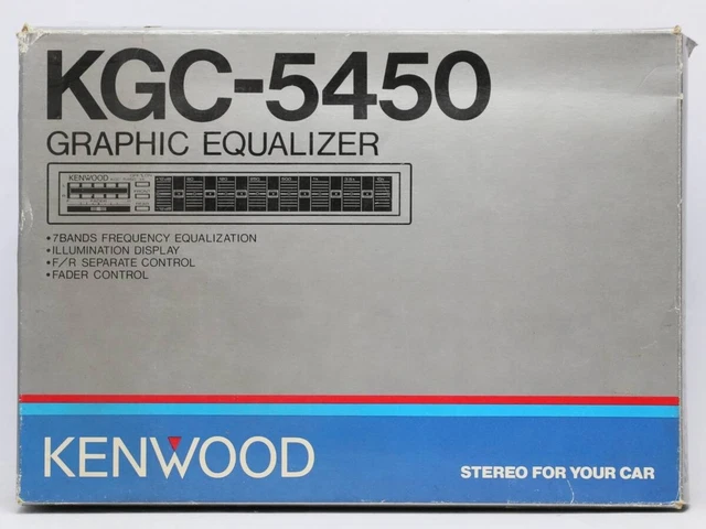 KENWOOD KGC-5450 Graphic Equalizer