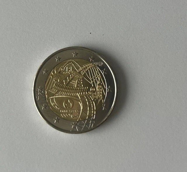 PIÈCE 2 EUROS jo 2024 JEUX OLYMPIQUES DE PARIS 2024 EUR 50,00 PicClick IT