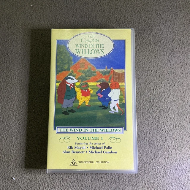 THE COMPLETE WIND In The Willows VHS Cassette Tape) Volume 1 Untested ...