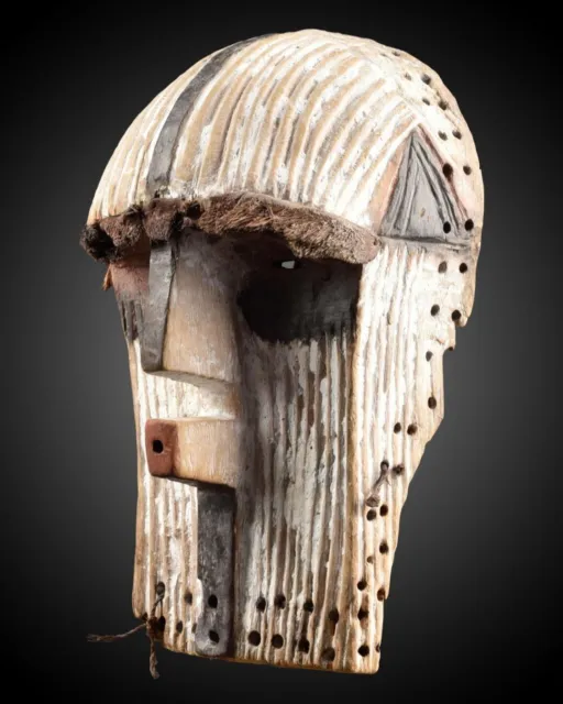 African Luba Mask Congo Kifwebe German Provenance