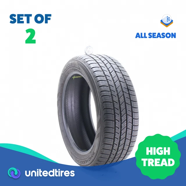 Set of (2) Used 215/50R17 Road Hugger GTP A/S 95V - 8/32
