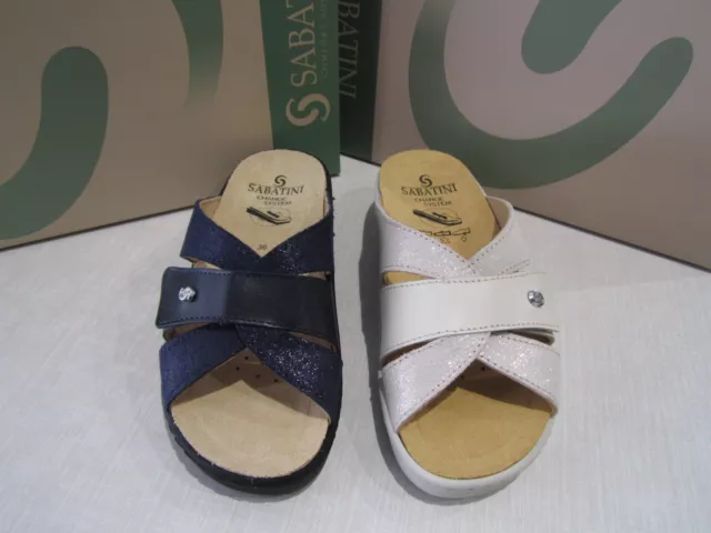 SABATINI SANDALO Fashion Donna In Vera Pelle100 Con Plantare Estraibile EUR 77 99 PicClick IT