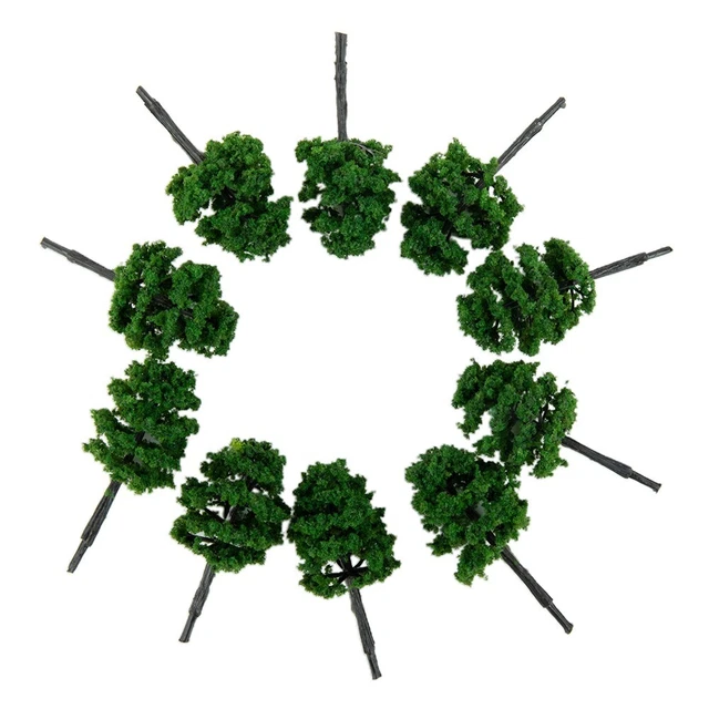 MODELLINI DI ALBERI fatti a mano perfetti per modellismo e progetti