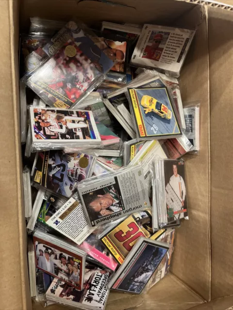 cards And Comic Lot With Baseball Football And NASCAR Cards And 31 Comics