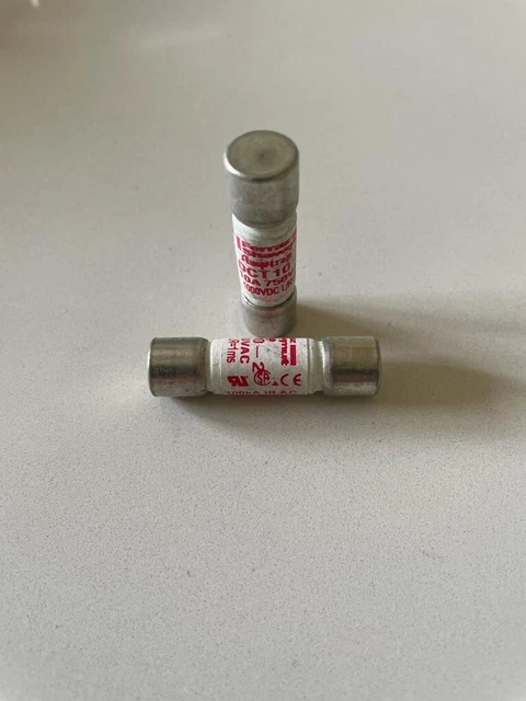 FUSIBILE PER FOTOVOLTAICO 10A 1000VDC 10x38mm ceramico scatola 10 pz. SVENDITA