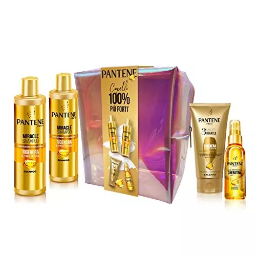 Pantene Pro-V Keratin-Schutz regeneriert Haarpflege 4er Set NEU MHD 31/08/2025