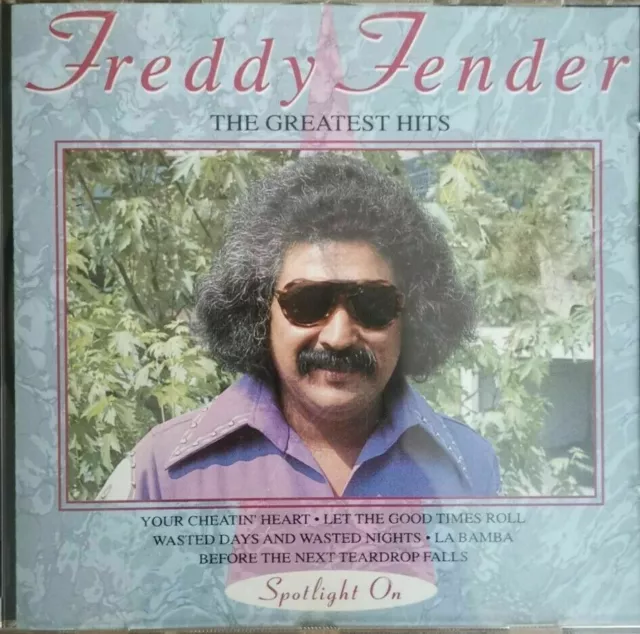 Freddy Fender : The Greatest Hits CD Album HADCD167 Javelin 1994 Fast Dispatch
