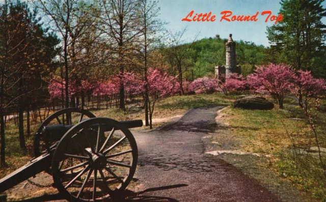 Postcard PA Gettysburg Summit Of Little Round Top Unposted Vintage PC H3892