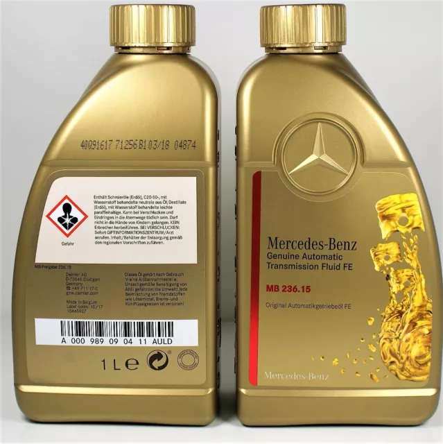 12x1L Automatikgetriebeöl Original Mercedes, Blatt 236.15 3